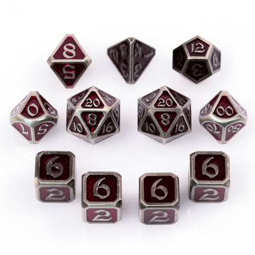 11pc RPG Set - Drakona Gemtooth - Tekalion