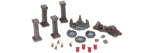 Wizkids Miniatures: Fantasy Terrain - Painted Pools And Pillars (Set 1)