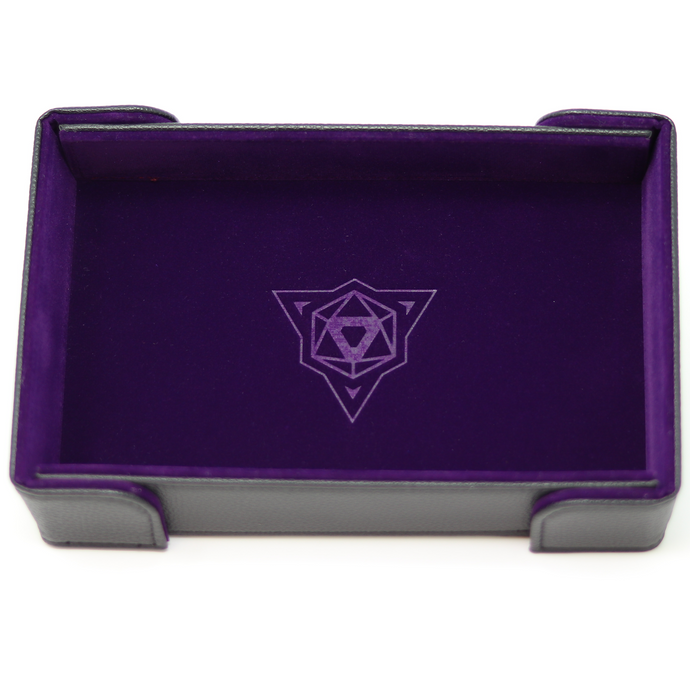 Die Hard Dice - Magnetic Rectangle Tray w/ Purple Velvet