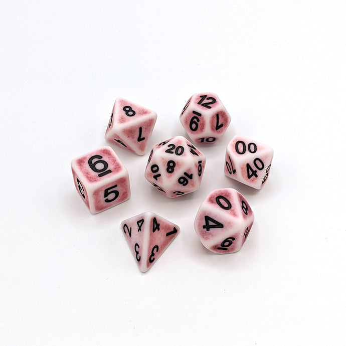 7 Piece RPG Set - Pink Ancient