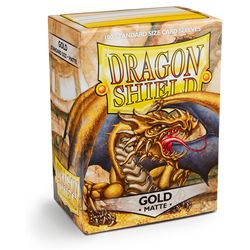 Dragon Shield 100 Pack: Mat Gold