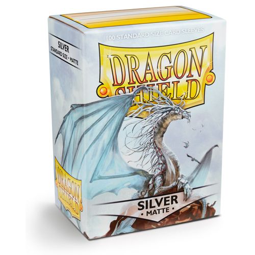 Dragon Shield 100 Pack: Mat Silver