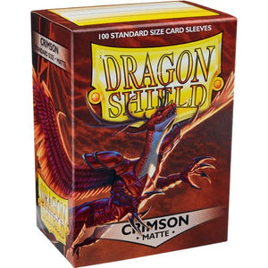 Dragon Shield 100 Pack: Mat Crimson