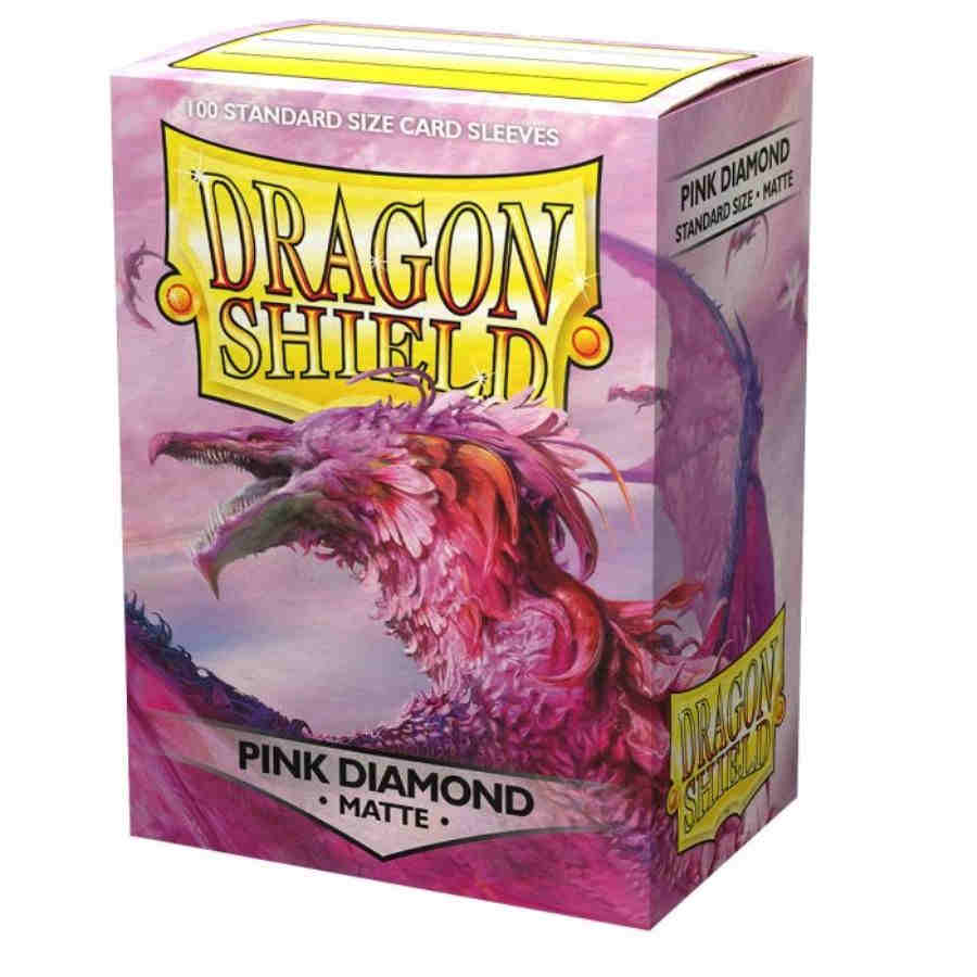 Dragon Shield: Mat Pink Diamond (Box Of 100)