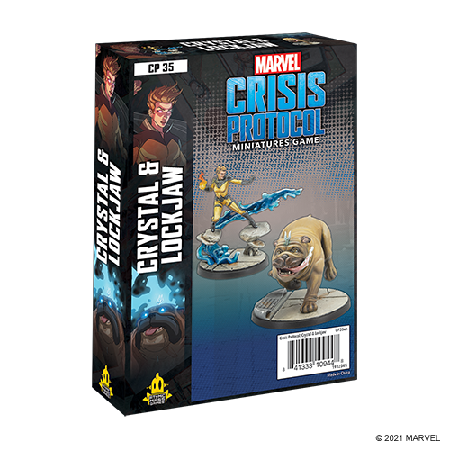 Marvel Crisis Protocol: Crystal And Lockjaw