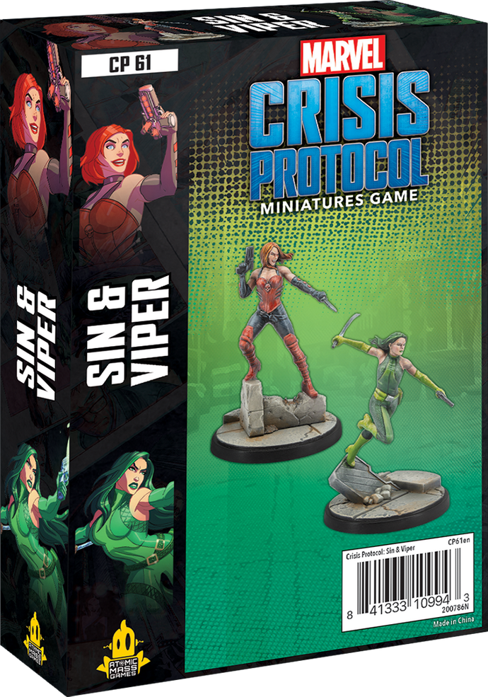 Marvel Crisis Protocol: Sin and Viper