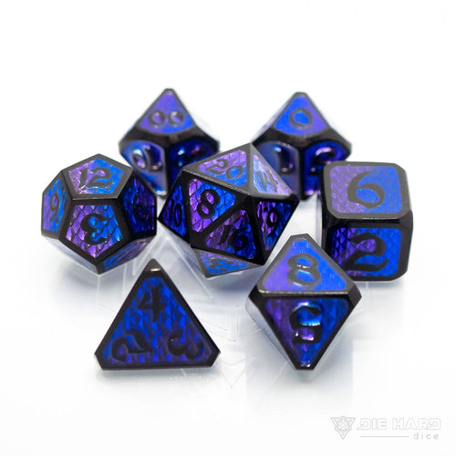 7 Piece Rpg Set - Drakona Embers Inra