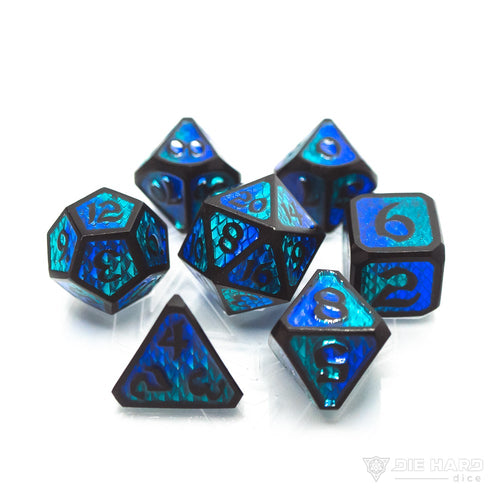 7 Piece Rpg Set - Drakona Embers Sein