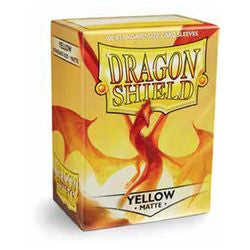 Dragon Shield 100 Pack: Mat Yellow