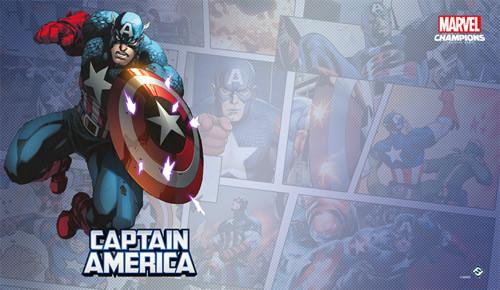 Marvel: Crisis Protocol - Captain America Game Mat