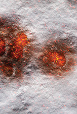 Flg Mats: Volcanic Snow 30X22"