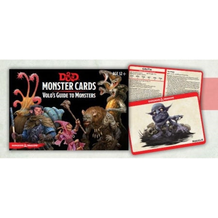 Dungeons And Dragons: Monster Cards - Volo'S Guide To Monsters