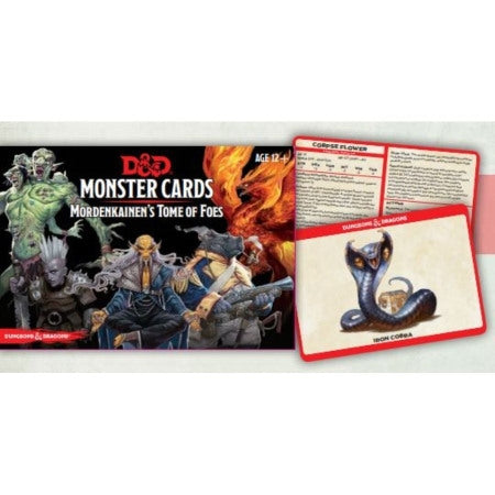 Dungeons And Dragons: Monster Cards - Mordenkainen'S Tome Of Foes