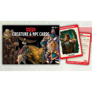 Dungeons And Dragons: Creature And Npc Card Deck