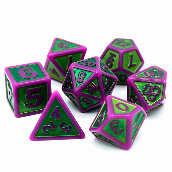 7 Piece RPG Set - Untamed Gorgon