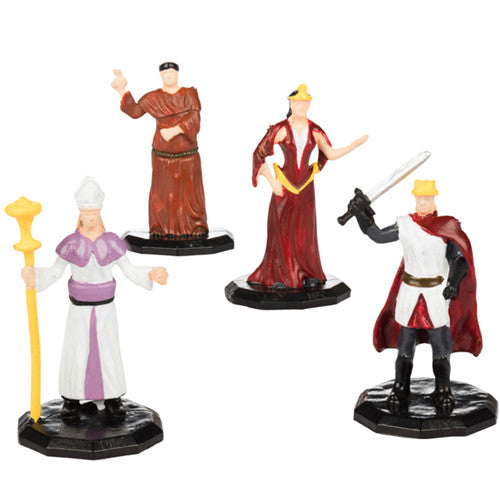 Monster Townsfolk Minis: Painted Nobility Collection (8 Pack)
