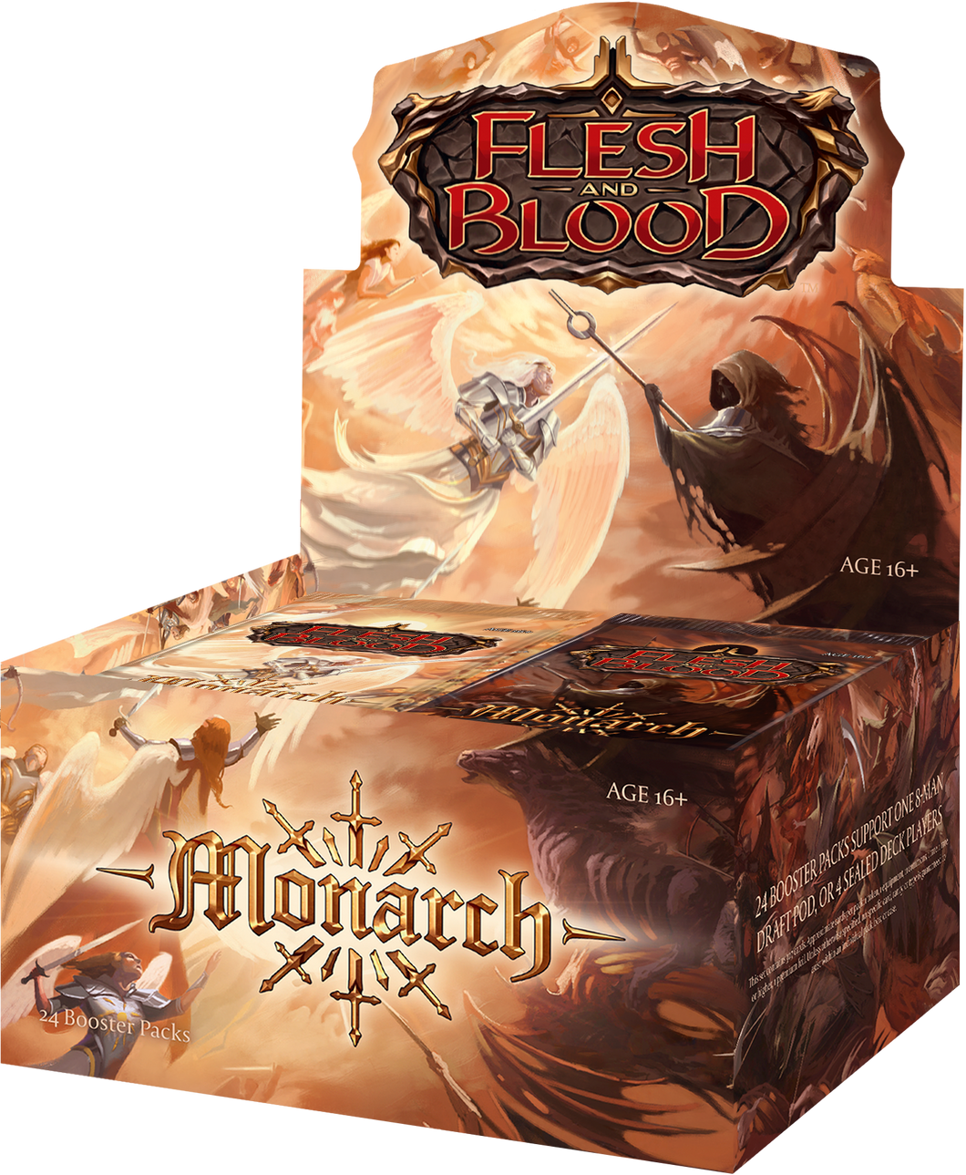 Flesh And Blood - Monarch First Edition Booster Display
