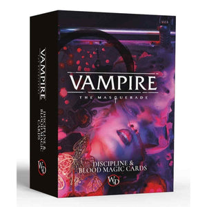 Vampire The Masquerade 5E: Discipline And Blood Magic Card Deck