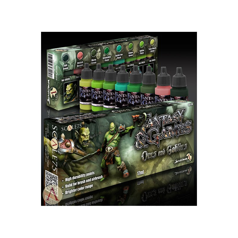 Orcs And Goblins Paint Set
