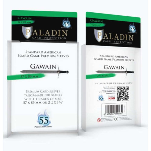 Paladin Board Game Sleeves: Gawain (Standard American)