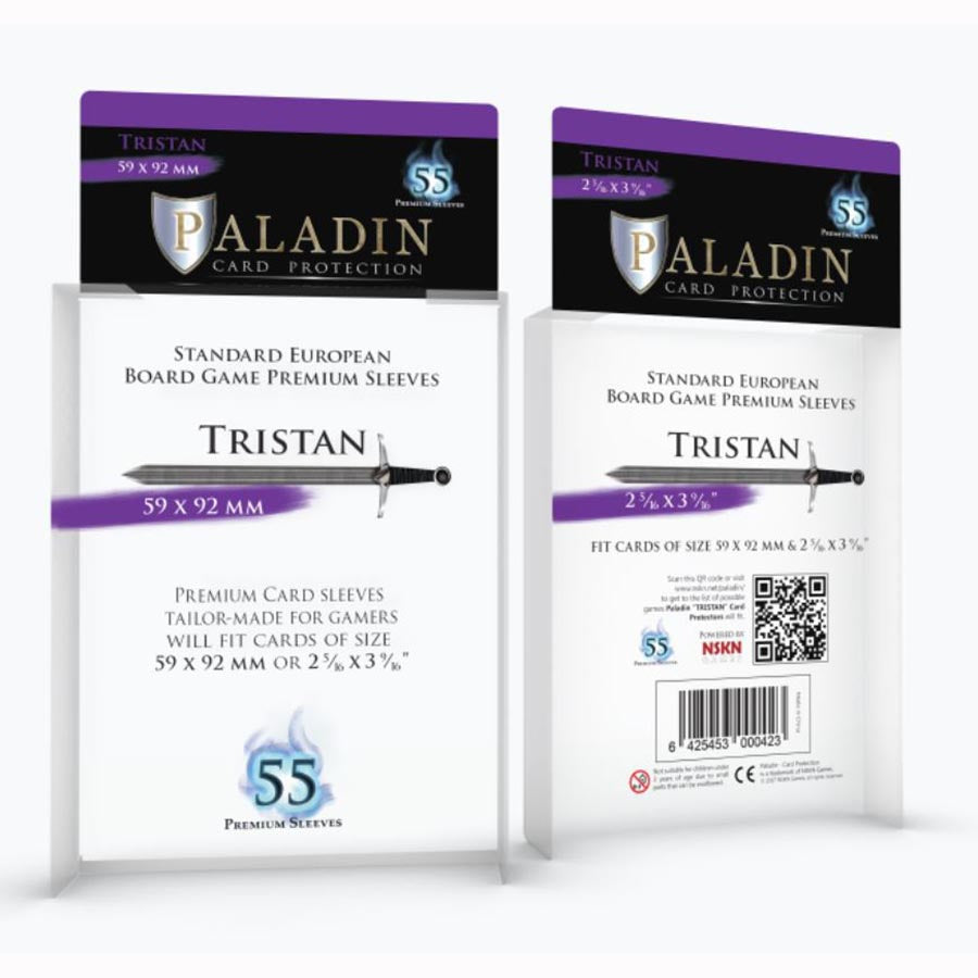 Paladin Board Game Sleeves: Tristan (European Special) – The Gaming Goat  Spring Tx