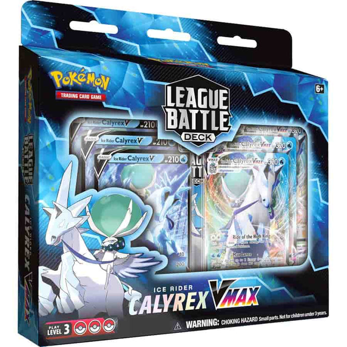 Pokemon Tcg: Ice Rider/Shadow Rider Calyrex Vmax League Battle Deck