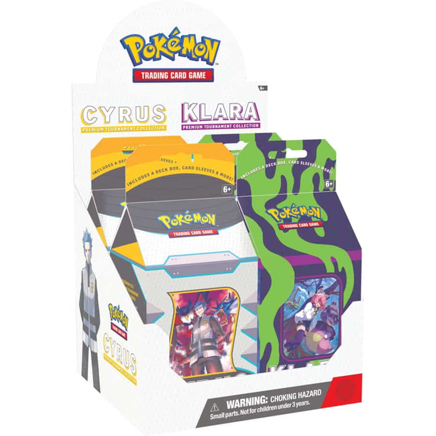 Pokemon Tcg: Premium Tournament Collection: Cyrus And Klara Release Date: 03/24/2023