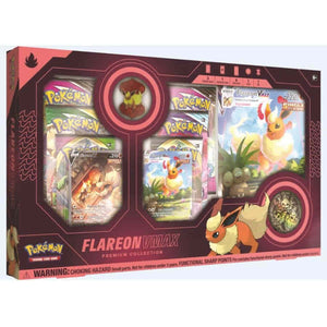 Pokemon Tcg: Eevee Evolution: Vaporeon, Jolteon, Flareon Vmax Premium Collection