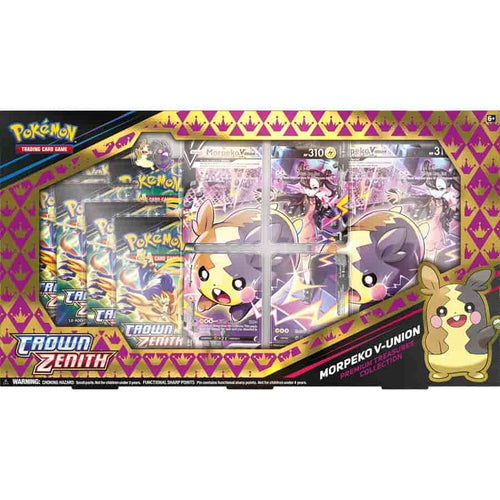 Pokemon Tcg: Crown Zenith: Premium Treasure Collection: Morpeko-V Union Release Date: 10/06/2023