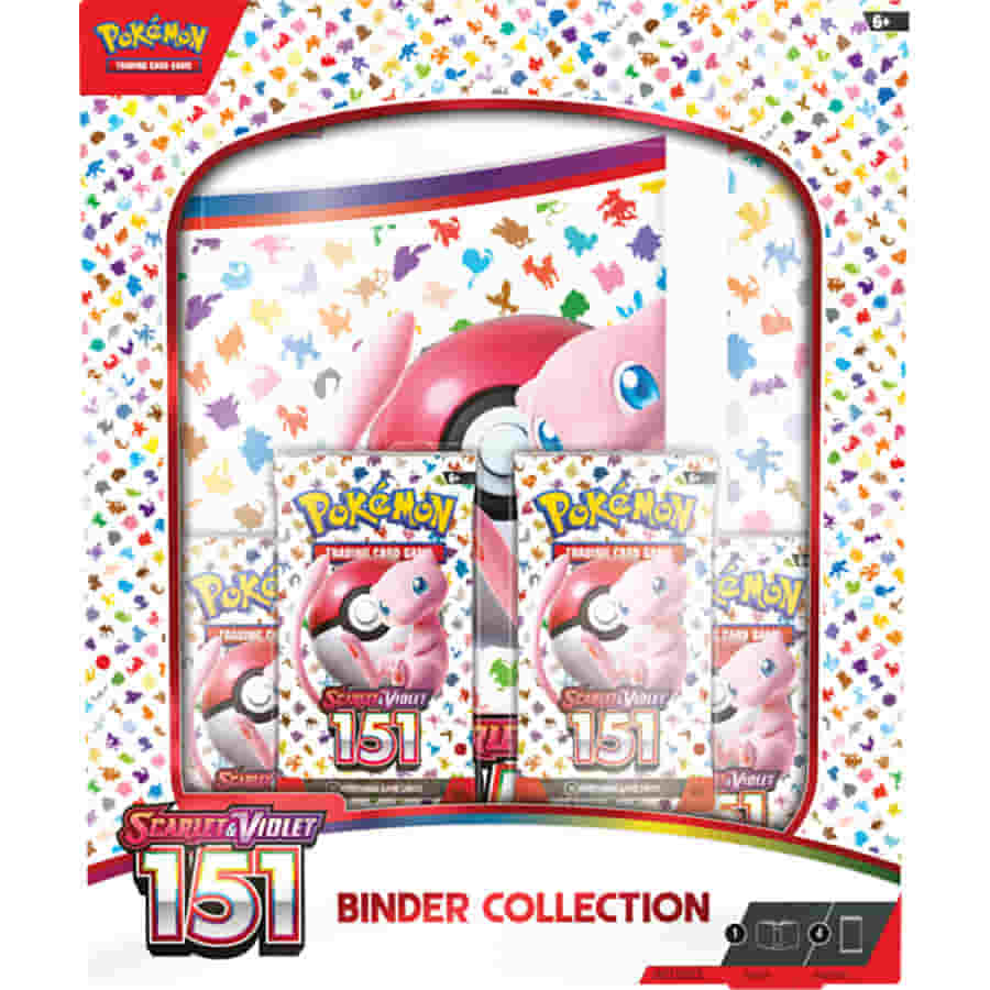 Pokemon Tcg: Scarlet And Violet: 151 Binder Collection Release Date: 09/22/2023