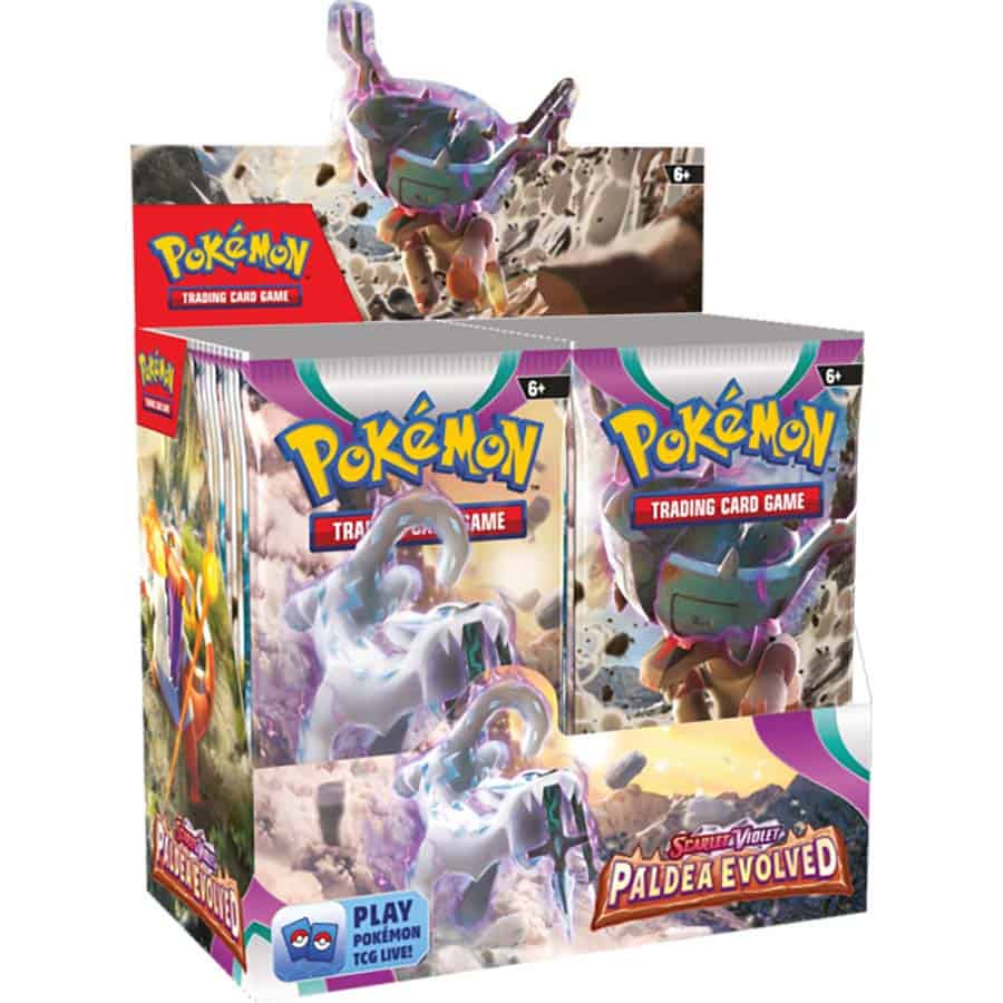 Pokemon Tcg: Scarlet And Violet: Paldea Evolved: Booster Display (36Ct) Release Date: 06/09/2023