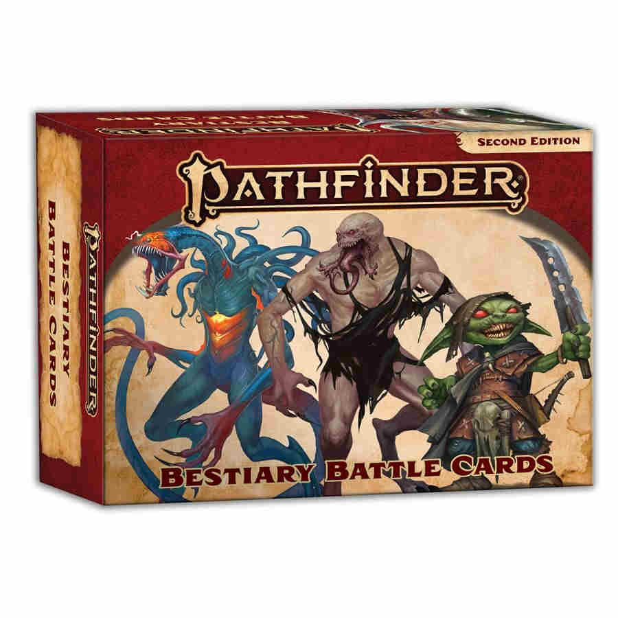 Pathfinder Rpg (2E): Bestiary Battle Cards