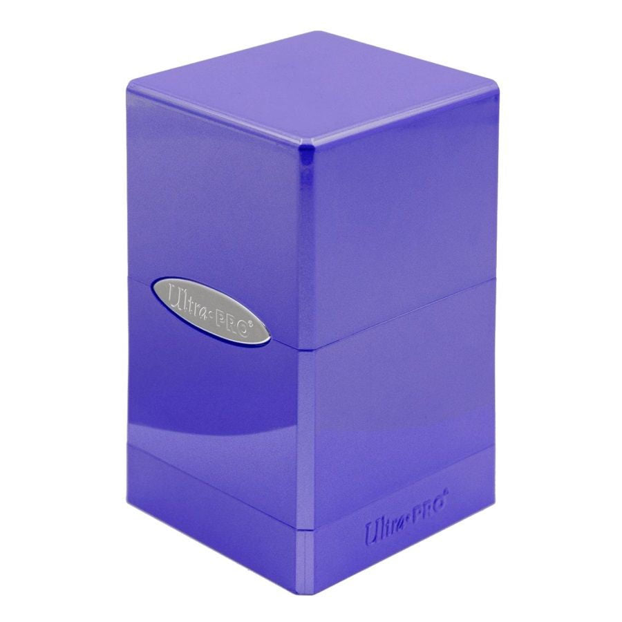 Ultra Pro Satin Tower Deck Box Hi-Gloss Amethyst