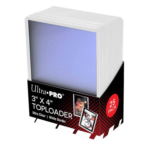Ultra Pro: Toploader - 3X4 White Border 81161