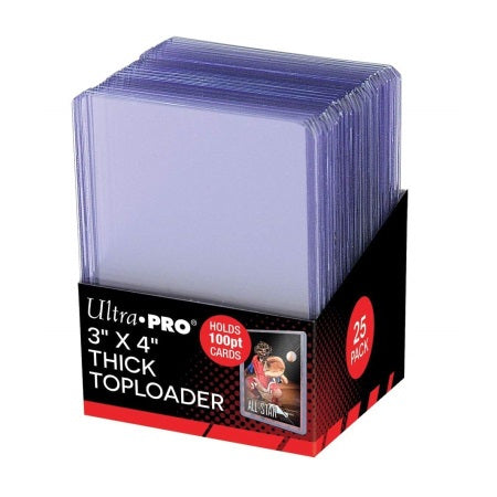 Ultra Pro: Toploader - 3X4 100 Point Super Thick 81846