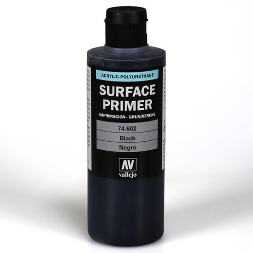 Surface Primer: Black (200 ml.)
