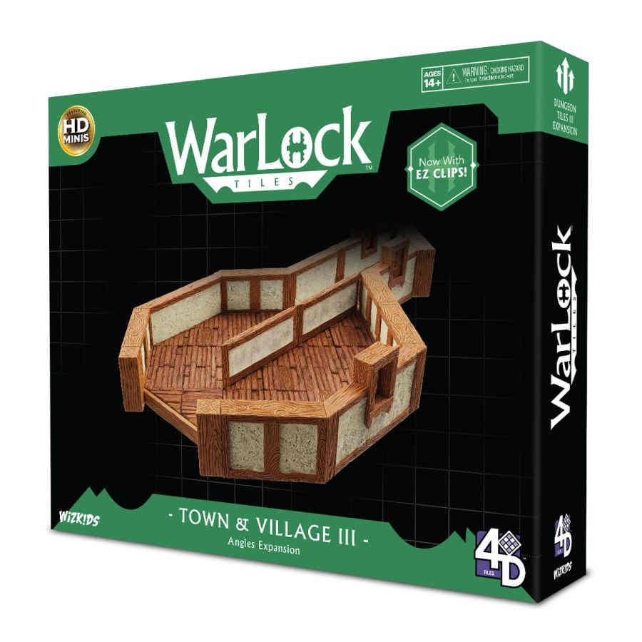 Warlock Tiles: Town And Village Tiles Iii: Angles Expansion
