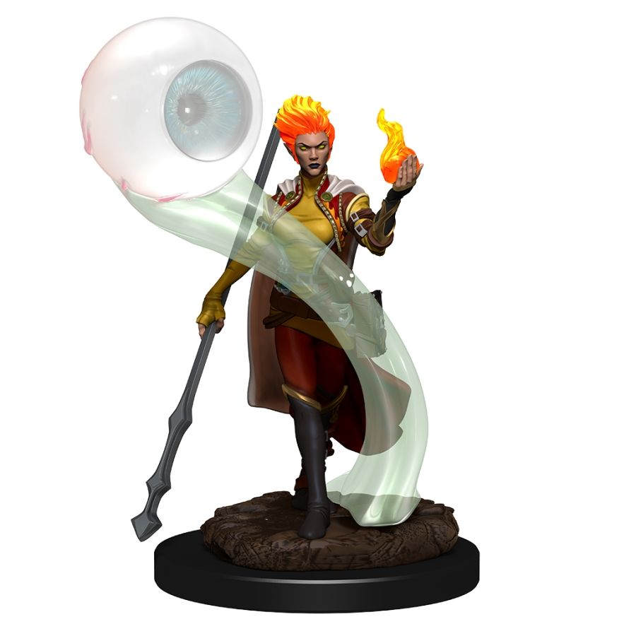 Premium Figure (Wave 6): Female Fire Genasi Wizard