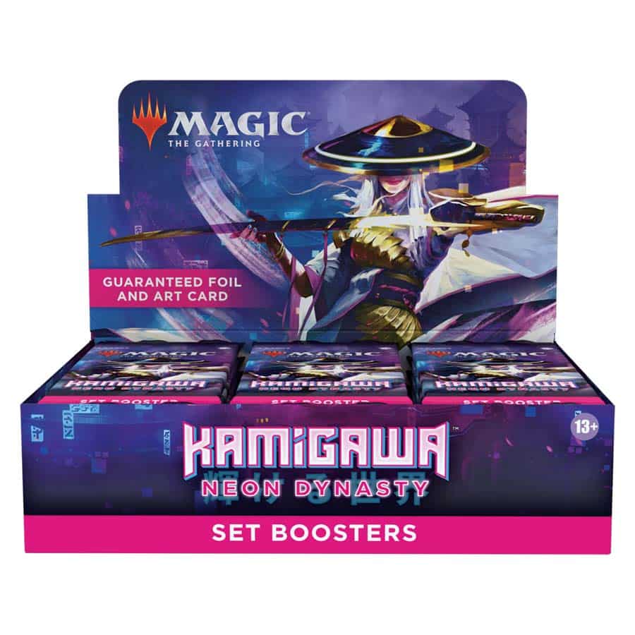 Magic The Gathering: Kamigawa Neon Dynasty Set Booster Pack Release 2/18