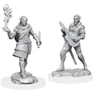 Critical Role: Unpainted Miniatures: W1 Male Pallid Elf Rogue And Bard